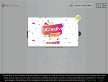 Tablet Screenshot of italiacamp.com
